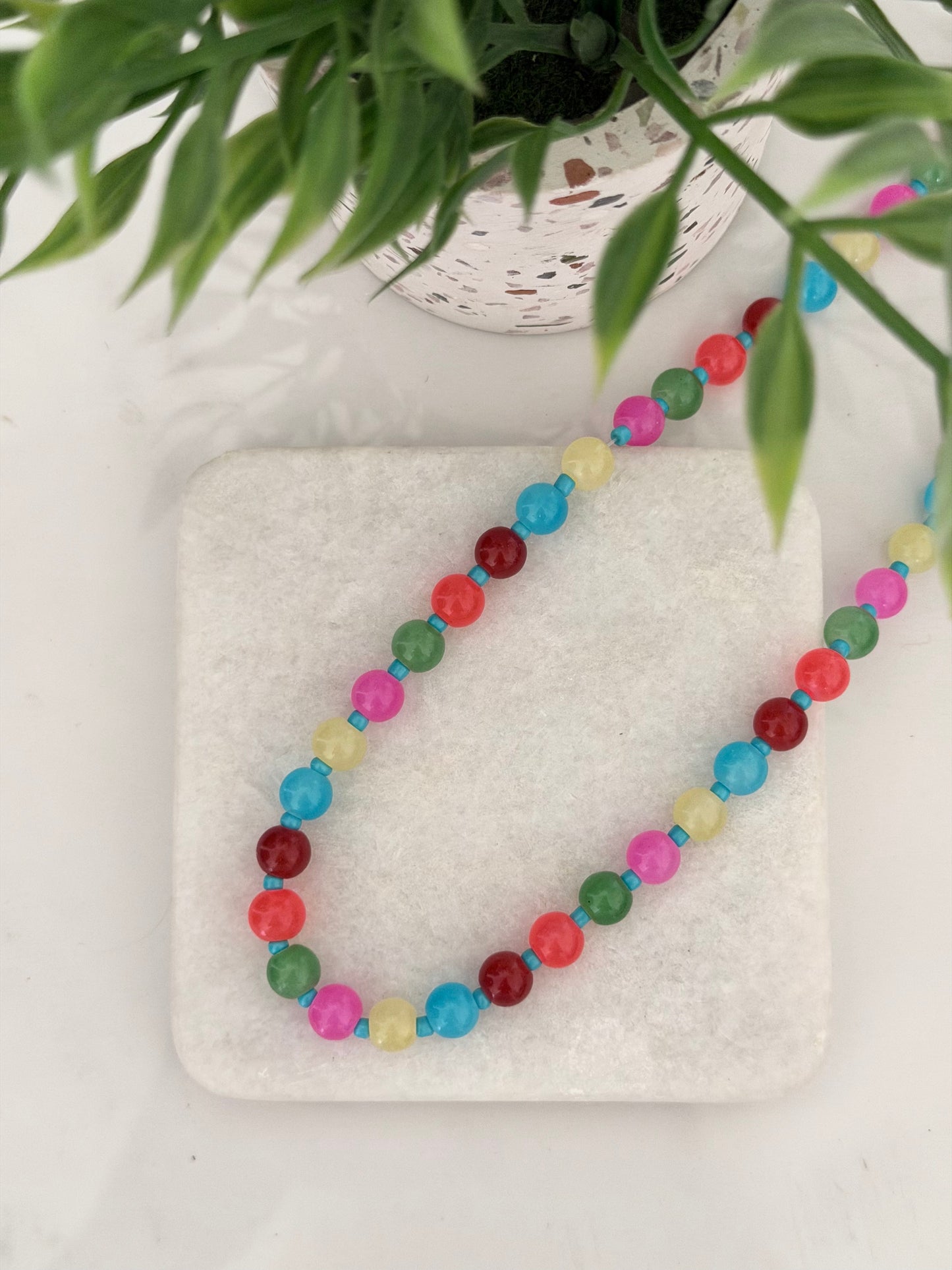 Colorful Beaded Necklace
