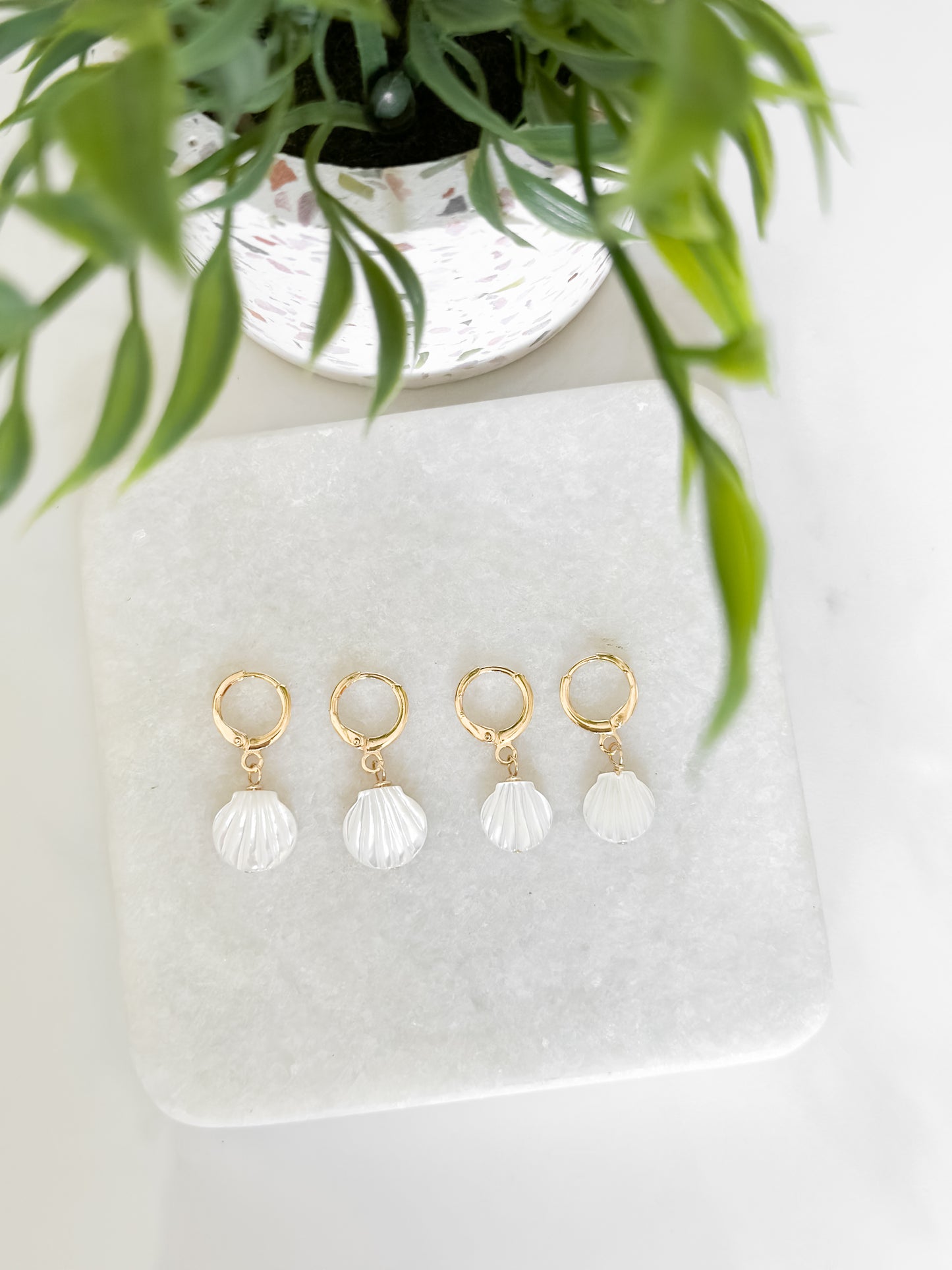 Shell Mother of Pearl Earrings
