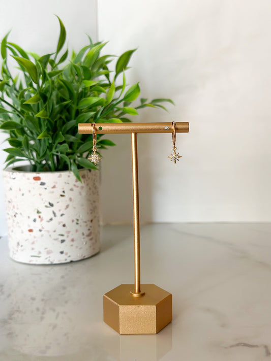 Gold-Filled Starburst Earrings