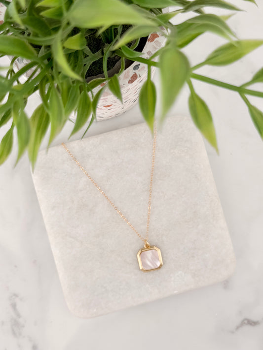 Wholesale Gold Filled MOP Square