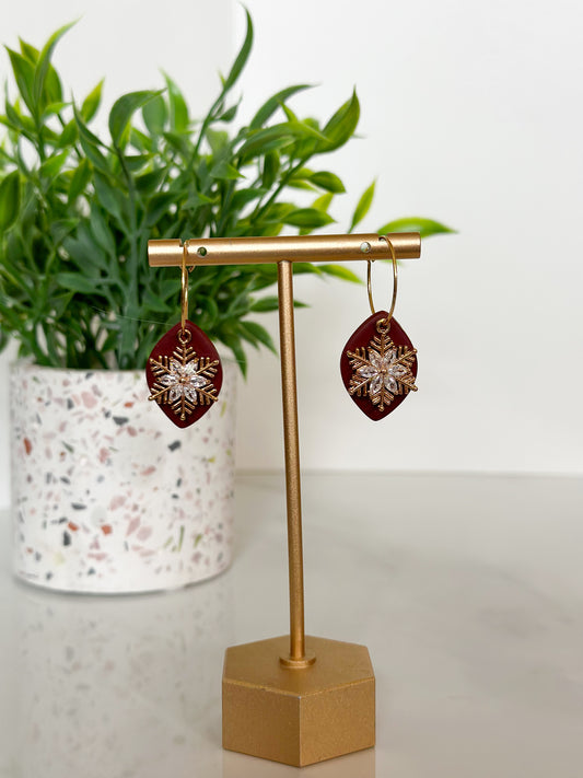 Diana (Snowflake) Hoop