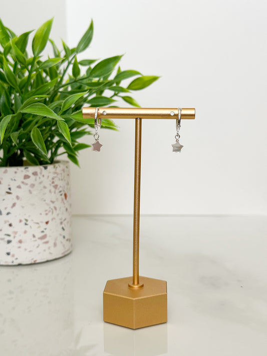 Star Mother of Pearl Earrings