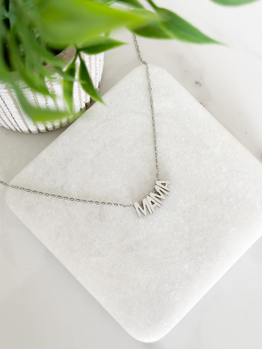 Wholesale Sterling Silver Mama Necklace