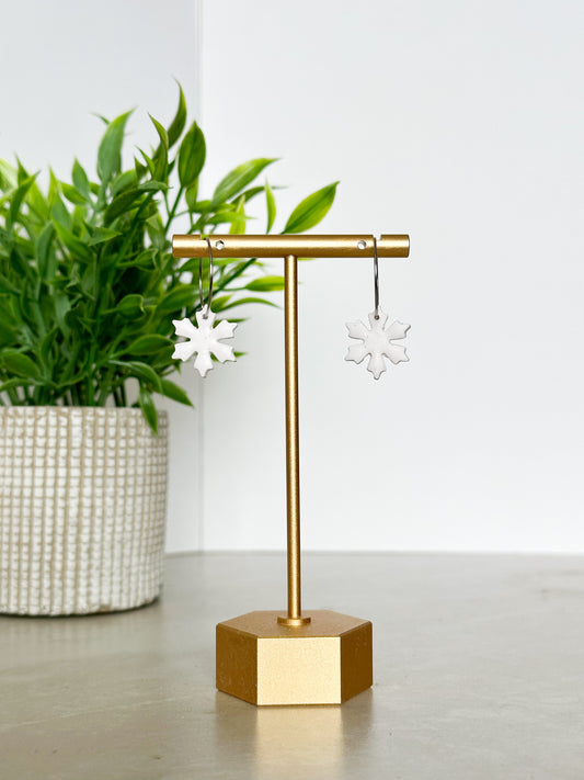 Wholesale Snowflake Hoop